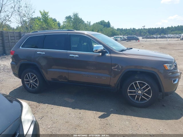 2018 Jeep Grand Cherokee Limited 4x4 მანქანა იყიდება აუქციონზე, vin: 1C4RJFBG3JC259700, აუქციონის ნომერი: 45734482