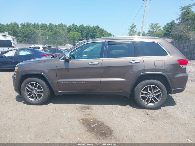 2018 Jeep Grand Cherokee Limited 4x4 მანქანა იყიდება აუქციონზე, vin: 1C4RJFBG3JC259700, აუქციონის ნომერი: 45734482