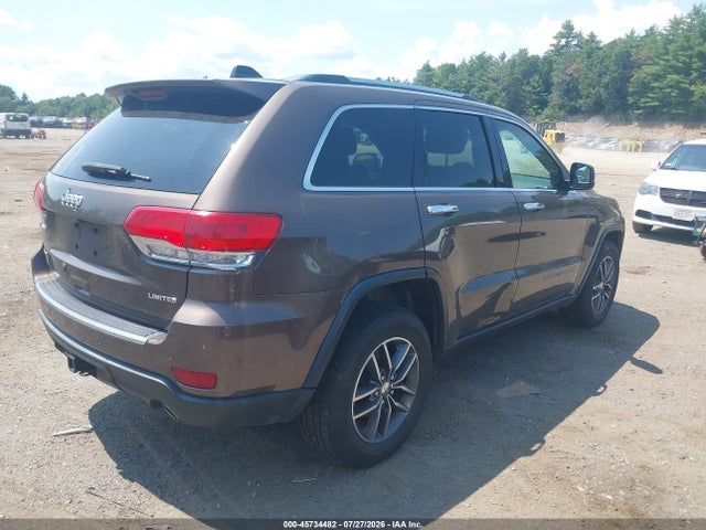 2018 Jeep Grand Cherokee Limited 4x4 მანქანა იყიდება აუქციონზე, vin: 1C4RJFBG3JC259700, აუქციონის ნომერი: 45734482