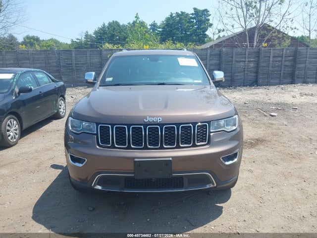 2018 Jeep Grand Cherokee Limited 4x4 მანქანა იყიდება აუქციონზე, vin: 1C4RJFBG3JC259700, აუქციონის ნომერი: 45734482