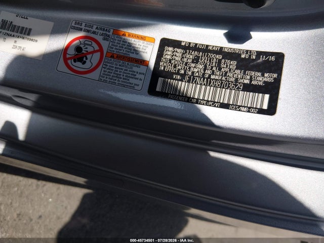 Toyota 86 2017 JF1ZNAA1XH8703629 Image 9