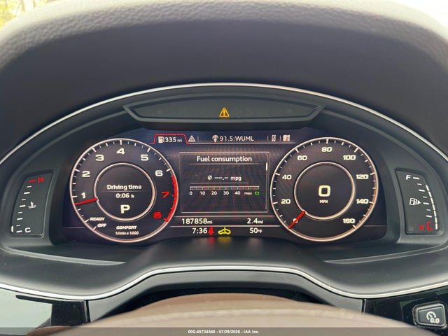 Продажа на аукционе авто 2017 Audi Q7 3.0t Premium, vin: WA1LAAF7XHD031470, номер лота: 45734540