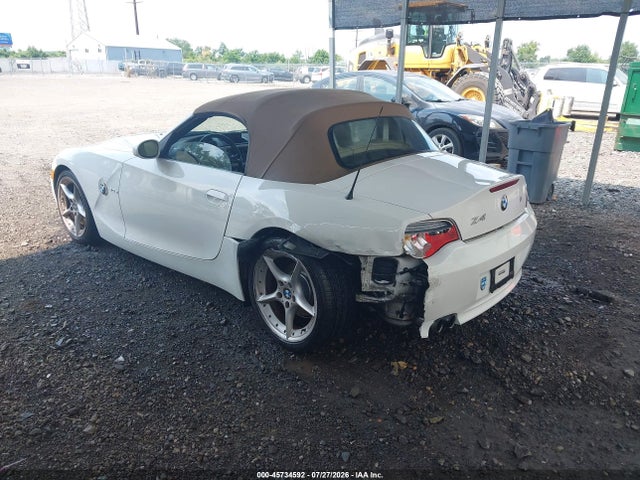 2006 Bmw Z4 3.0si მანქანა იყიდება აუქციონზე, vin: 4USBU53516LX01309, აუქციონის ნომერი: 45734592