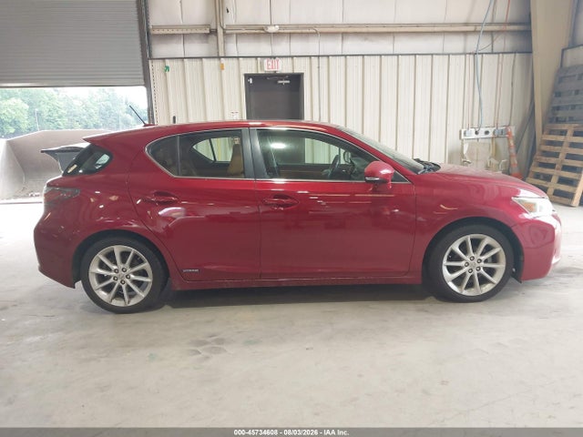 2012 Lexus Ct 200h Premium მანქანა იყიდება აუქციონზე, vin: JTHKD5BH7C2068106, აუქციონის ნომერი: 45734608
