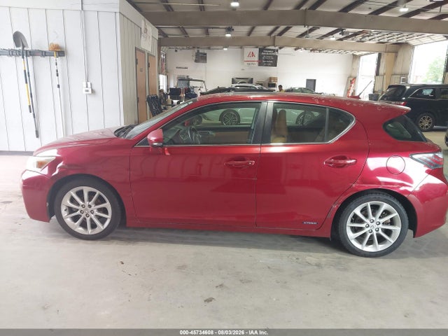 2012 Lexus Ct 200h Premium მანქანა იყიდება აუქციონზე, vin: JTHKD5BH7C2068106, აუქციონის ნომერი: 45734608