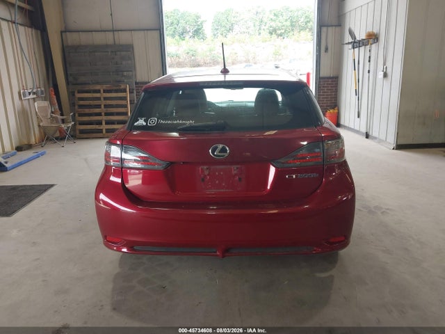 2012 Lexus Ct 200h Premium მანქანა იყიდება აუქციონზე, vin: JTHKD5BH7C2068106, აუქციონის ნომერი: 45734608