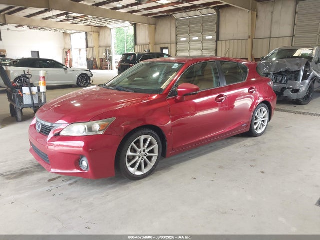 2012 Lexus Ct 200h Premium მანქანა იყიდება აუქციონზე, vin: JTHKD5BH7C2068106, აუქციონის ნომერი: 45734608