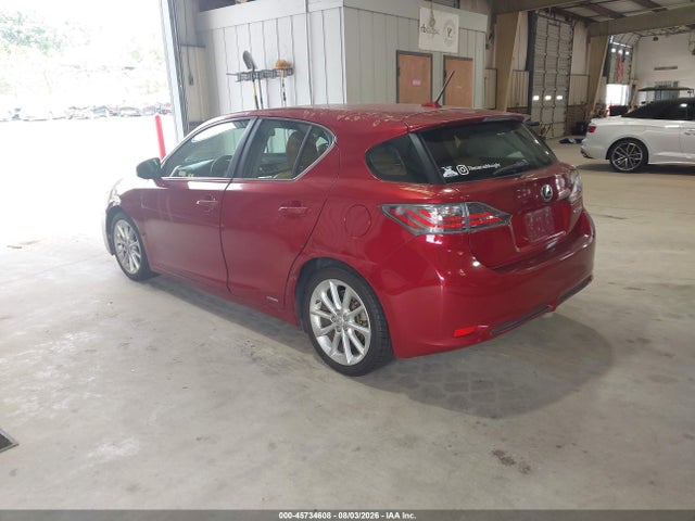 2012 Lexus Ct 200h Premium მანქანა იყიდება აუქციონზე, vin: JTHKD5BH7C2068106, აუქციონის ნომერი: 45734608