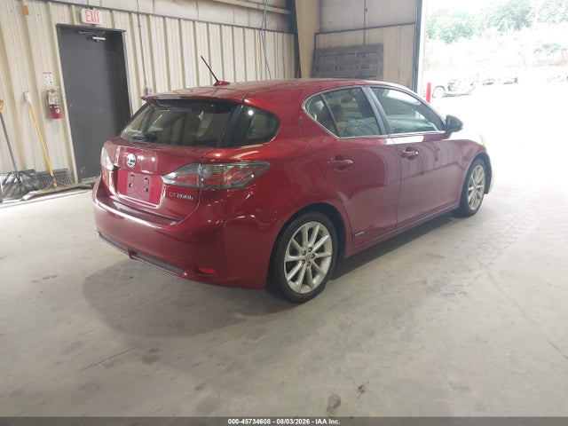 2012 Lexus Ct 200h Premium მანქანა იყიდება აუქციონზე, vin: JTHKD5BH7C2068106, აუქციონის ნომერი: 45734608