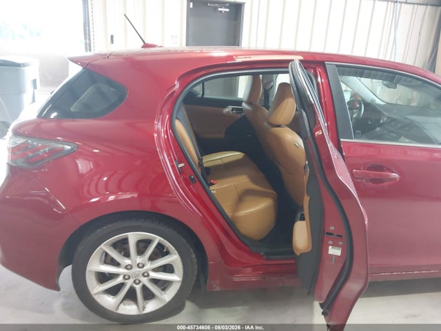 2012 Lexus Ct 200h Premium მანქანა იყიდება აუქციონზე, vin: JTHKD5BH7C2068106, აუქციონის ნომერი: 45734608