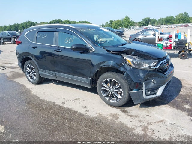Auction sale of the 2021 Honda Cr-v Awd Ex-l, vin: 5J6RW2H81ML007050, lot number: 45734684