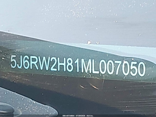 Продаж на аукціоні авто 2021 Honda Cr-v Awd Ex-l, vin: 5J6RW2H81ML007050, номер лоту: 45734684
