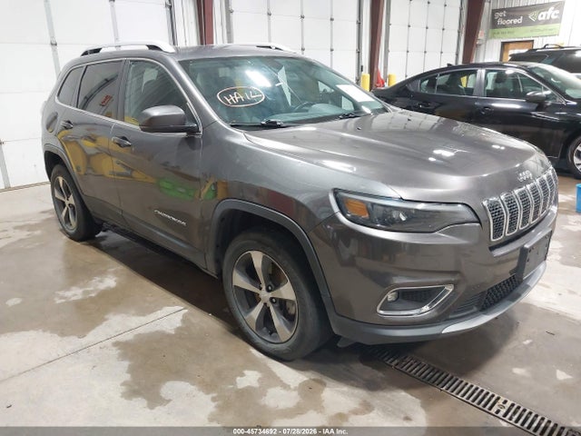 45734692 :رقم المزاد ، 1C4PJMDX1KD331241 vin ، 2019 Jeep Cherokee Limited 4x4 مزاد بيع