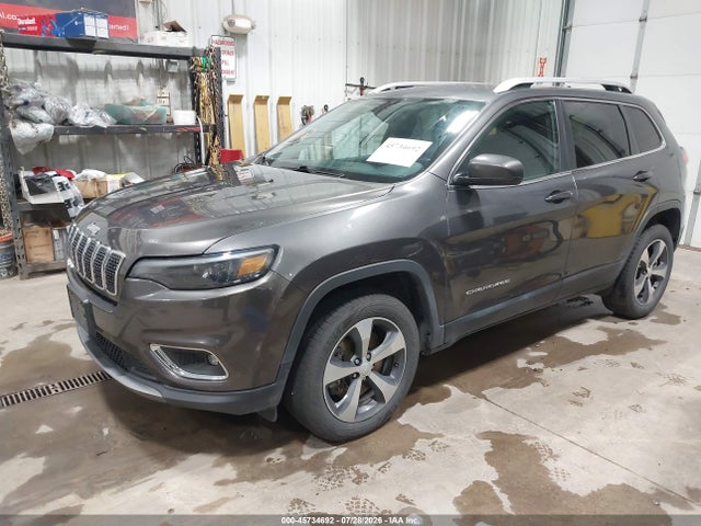 45734692 :رقم المزاد ، 1C4PJMDX1KD331241 vin ، 2019 Jeep Cherokee Limited 4x4 مزاد بيع