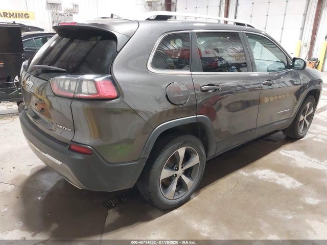 45734692 :رقم المزاد ، 1C4PJMDX1KD331241 vin ، 2019 Jeep Cherokee Limited 4x4 مزاد بيع