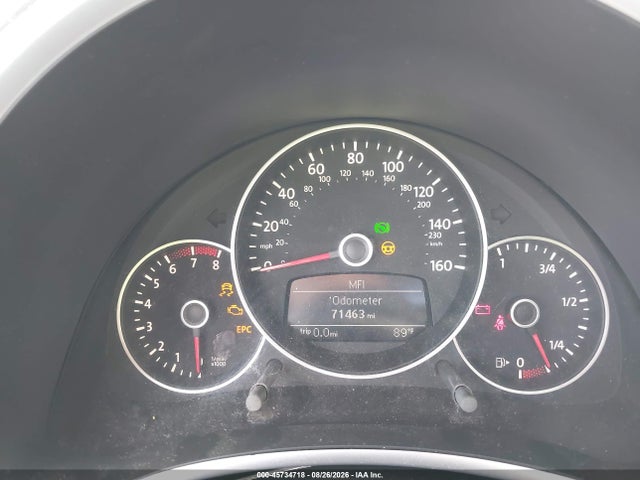 2012 Volkswagen Beetle 2.0t Turbo მანქანა იყიდება აუქციონზე, vin: 3VWVA7AT0CM616851, აუქციონის ნომერი: 45734718