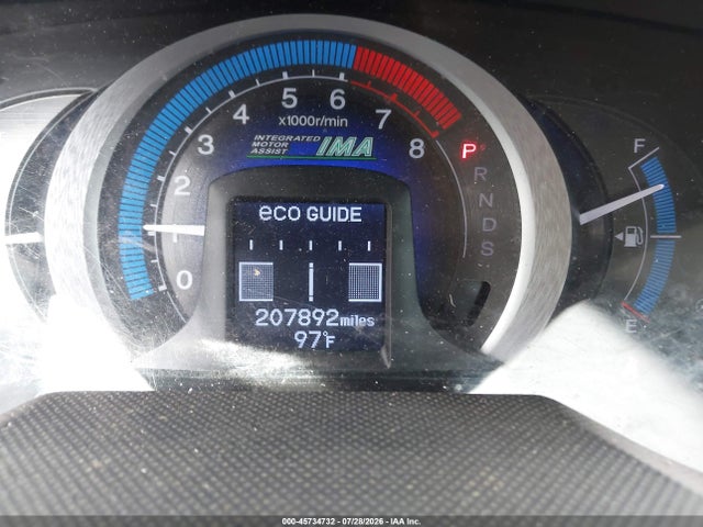 Aukcja sprzedaży 2011 Honda Insight Ex, vin: JHMZE2H75BS010535, numer aukcji: 45734732