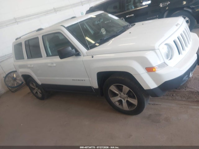 2017 Jeep Patriot High Altitude მანქანა იყიდება აუქციონზე, vin: 1C4NJRFB8HD109259, აუქციონის ნომერი: 45734775