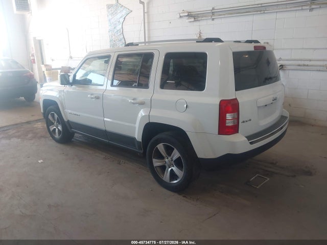 2017 Jeep Patriot High Altitude მანქანა იყიდება აუქციონზე, vin: 1C4NJRFB8HD109259, აუქციონის ნომერი: 45734775