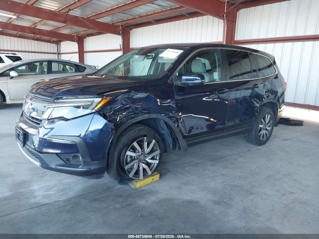 Honda Pilot Awd Ex-l 2022 5FNYF6H53NB037590 Image 2
