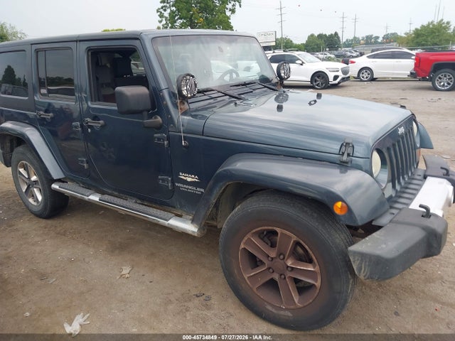 2008 Jeep Wrangler Unlimited Sahara მანქანა იყიდება აუქციონზე, vin: 1J4GA59158L532725, აუქციონის ნომერი: 45734849