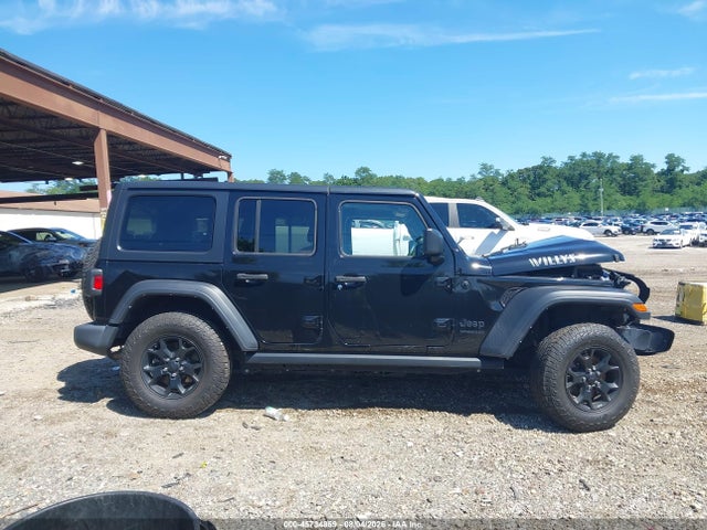 2021 Jeep Wrangler Unlimited Willys 4x4 მანქანა იყიდება აუქციონზე, vin: 1C4HJXDG1MW742037, აუქციონის ნომერი: 45734859