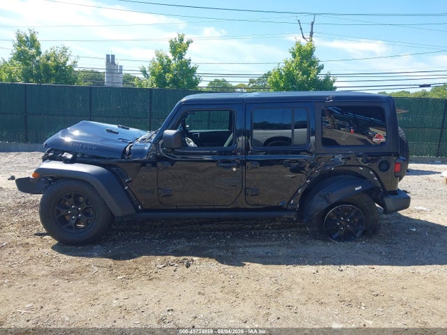 2021 Jeep Wrangler Unlimited Willys 4x4 მანქანა იყიდება აუქციონზე, vin: 1C4HJXDG1MW742037, აუქციონის ნომერი: 45734859