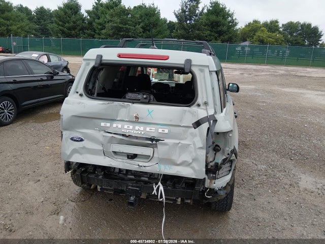 45734902 :رقم المزاد ، 3FMCR9B67MRA11894 vin ، 2021 Ford Bronco Sport Big Bend مزاد بيع