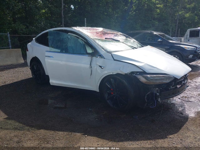 2021 Tesla Model X Performance Dual Motor All-wheel Drive მანქანა იყიდება აუქციონზე, vin: 5YJXCDE47MF319492, აუქციონის ნომერი: 45734963