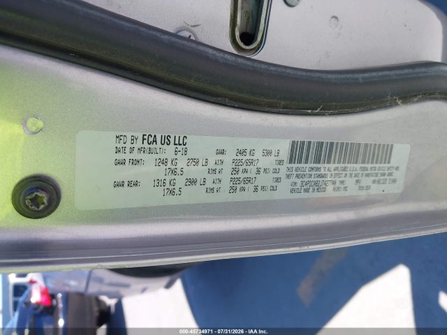 3C4PDCAB2JT427740 Dodge JOURNEY SE