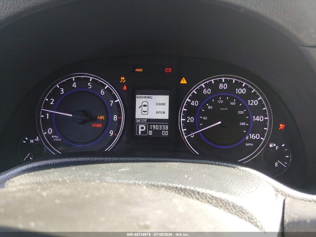 Aukcja sprzedaży 2012 Infiniti G37x, vin: jn1cv6ar3cm679809, numer aukcji: 45734979