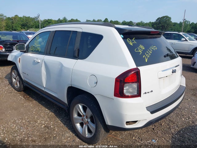 2016 Jeep Compass Latitude მანქანა იყიდება აუქციონზე, vin: 1C4NJDEB9GD617341, აუქციონის ნომერი: 45734994