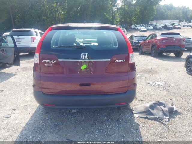 Продажа на аукционе авто 2012 Honda Cr-v Lx, vin: 5J6RM4H36CL063036, номер лота: 45735006