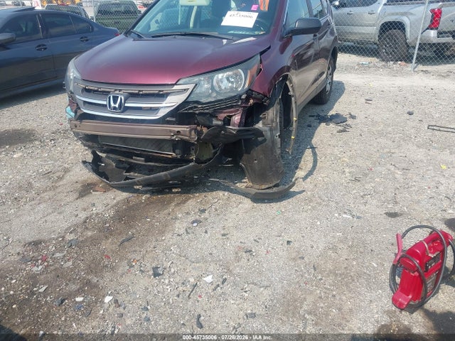Продажа на аукционе авто 2012 Honda Cr-v Lx, vin: 5J6RM4H36CL063036, номер лота: 45735006
