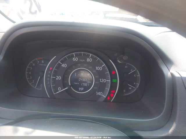 Продажа на аукционе авто 2012 Honda Cr-v Lx, vin: 5J6RM4H36CL063036, номер лота: 45735006