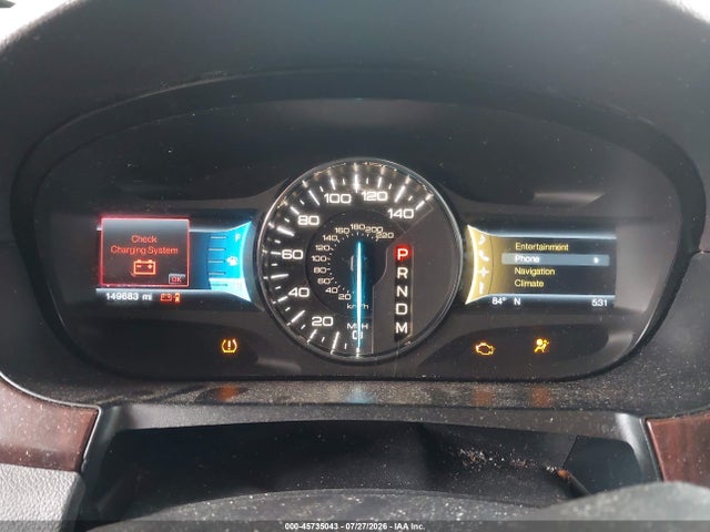 45735043 :رقم المزاد ، 2FMDK3KC4CBA29410 vin ، 2012 Ford Edge Limited مزاد بيع