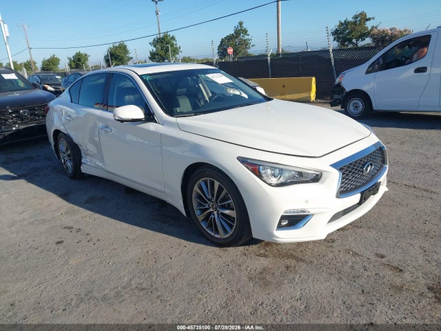 Продаж на аукціоні авто 2022 Infiniti Q50 Luxe, vin: JN1EV7BP9NM310418, номер лоту: 45735100