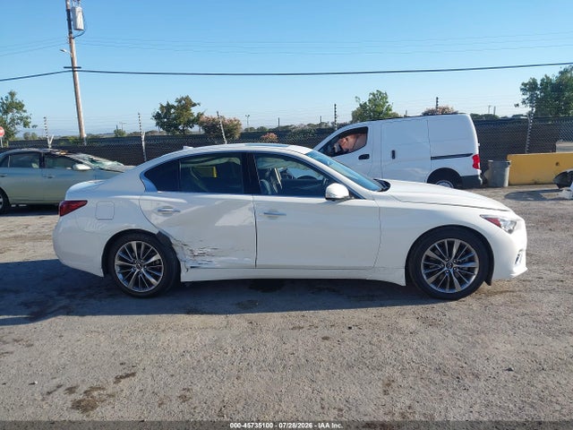 Продаж на аукціоні авто 2022 Infiniti Q50 Luxe, vin: JN1EV7BP9NM310418, номер лоту: 45735100