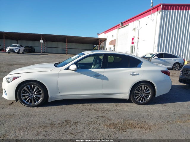 Продаж на аукціоні авто 2022 Infiniti Q50 Luxe, vin: JN1EV7BP9NM310418, номер лоту: 45735100