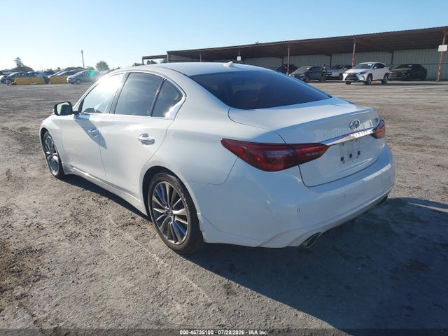 Продаж на аукціоні авто 2022 Infiniti Q50 Luxe, vin: JN1EV7BP9NM310418, номер лоту: 45735100