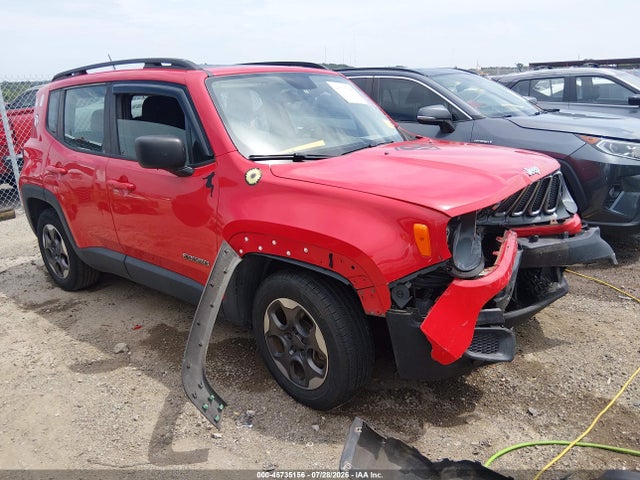 45735156 :رقم المزاد ، ZACCJAAT8GPC88069 vin ، 2016 Jeep Renegade Sport مزاد بيع