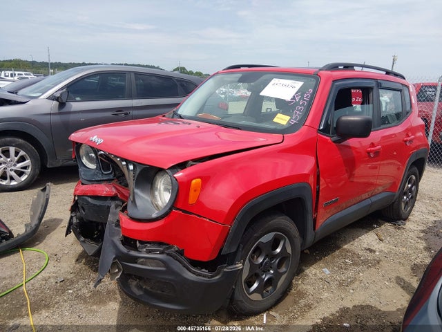 Aukcja sprzedaży 2016 Jeep Renegade Sport, vin: ZACCJAAT8GPC88069, numer aukcji: 45735156