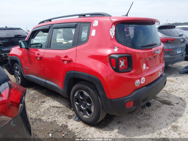 Aukcja sprzedaży 2016 Jeep Renegade Sport, vin: ZACCJAAT8GPC88069, numer aukcji: 45735156