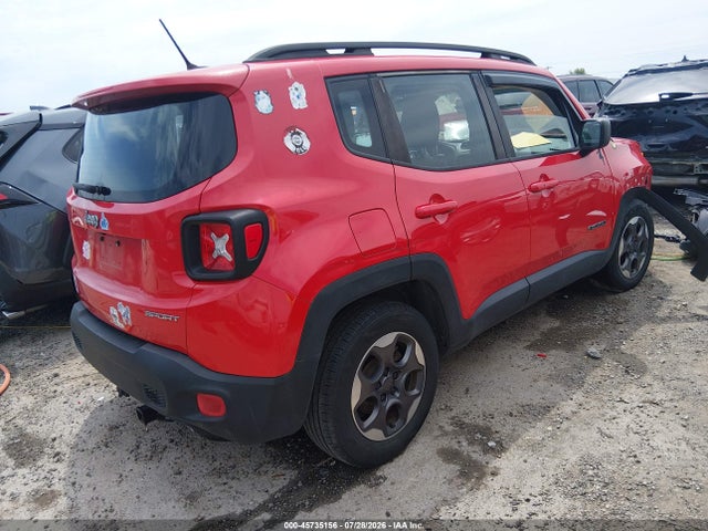 Aukcja sprzedaży 2016 Jeep Renegade Sport, vin: ZACCJAAT8GPC88069, numer aukcji: 45735156