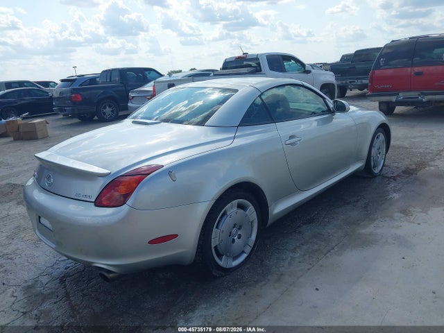Aukcja sprzedaży 2003 Lexus Sc 430, vin: JTHFN48YX30037623, numer aukcji: 45735179