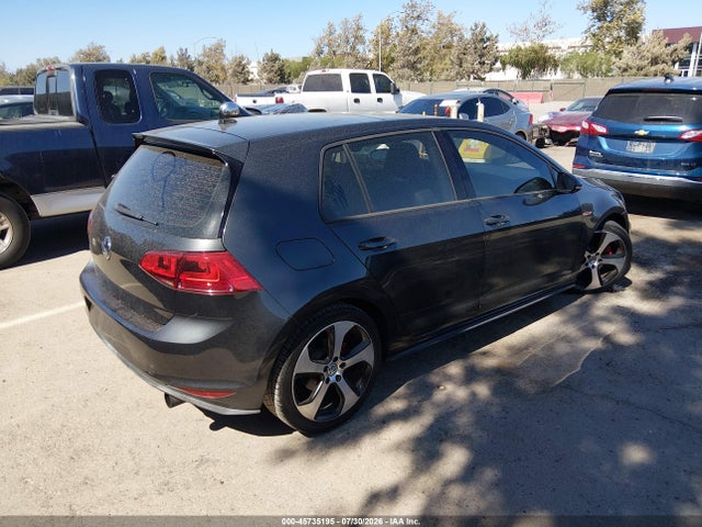 2015 Volkswagen Golf Gti 2.0t Autobahn 4-door მანქანა იყიდება აუქციონზე, vin: 3VW4T7AU3FM081520, აუქციონის ნომერი: 45735195