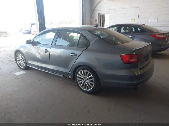 2015 Volkswagen Jetta 1.8t Sport მანქანა იყიდება აუქციონზე, vin: 3VWD17AJ8FM416850, აუქციონის ნომერი: 45735196