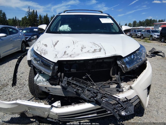 5TDDGRFH0KS055708 Toyota Highlander Hybrid Limited Platinum