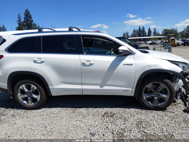5TDDGRFH0KS055708 Toyota Highlander Hybrid Limited Platinum