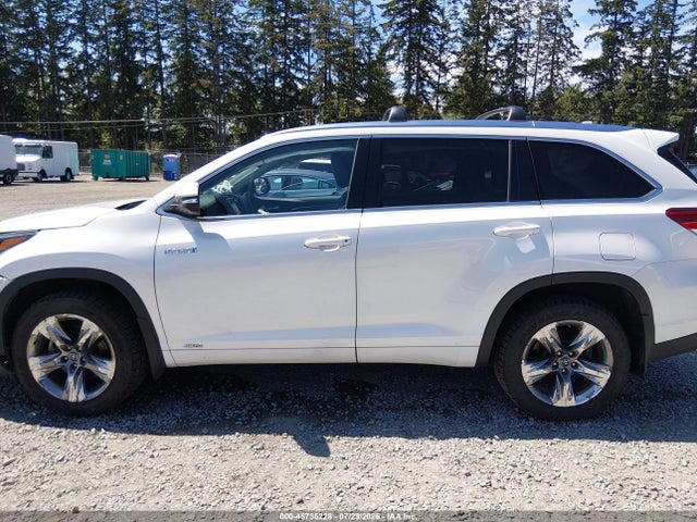 5TDDGRFH0KS055708 Toyota Highlander Hybrid Limited Platinum